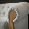 Sofá Living Capitone 2 Lugares Milano 188 cm Pes Madeira Boucle TCE 1018 MOLL