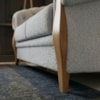Sofá Living Capitone 2 Lugares Milano 188 cm Pes Madeira Boucle TCE 1018 MOLL