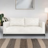 Sofa Nori 2 Lugares Pes De Ferro 160cm Linho Boucle 3300 Ezz