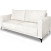 Sofa Nori 2 Lugares Pes De Ferro 160cm Linho Boucle 3300 Ezz