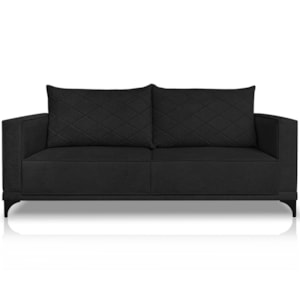 Sofa Nori 2 Lugares Pes De Ferro 160cm Linho Boucle 3304 Ezz