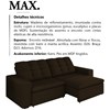 Sofa Retratil E Reclinavel 230 cm Max Veludo SL 942 Moll