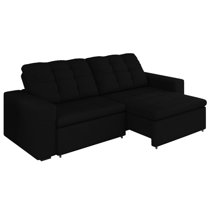 Sofa Retratil E Reclinavel 230 cm Max Veludo SL 944 Moll