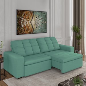 Sofa Retratil E Reclinavel 230 cm Max Veludo SL 946 Moll