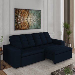 Sofa Retratil E Reclinavel 230 cm Max Veludo SL 948 Moll