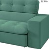 Sofa Retratil E Reclinavel 3 Lugares 246 cm Eldorado SL 946 Veludo Moll