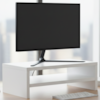 Suporte Base Para Monitor BP 40 cm Iara Branco Eratto Moveis