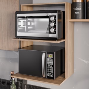 Suporte Microondas Lauren BP 60 cm Freijo Eratto Moveis