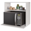 Suporte Microondas Nicho Luara 60 cm BP Branco Eratto Moveis