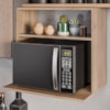 Suporte Microondas Nicho Luara BP 60 cm Freijo Eratto Moveis