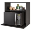 Suporte Microondas Nicho Luara BP 60 cm Preto Eratto Moveis