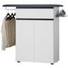 Tabua De Passar Roupa 1 Gaveta 2 Portas 97 cm Conquista Branco RUDK