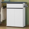 Tabua De Passar Roupa 1 Gaveta 2 Portas 97 cm Conquista Branco RUDK