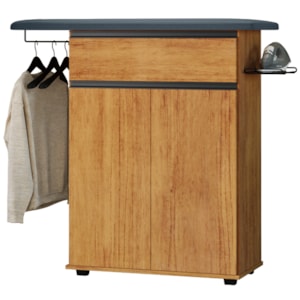 Tabua De Passar Roupa 1 Gaveta 2 Portas 97 cm Conquista Cedro RUDK
