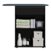 Tabua De Passar Roupa 1 Gaveta 2 Portas 97 cm Conquista Preto RUDK