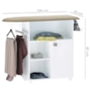 Tabua de Passar Roupa Mariana Com Balcao Branco REAJL Moveis