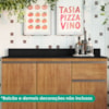 Tampo Para Balcao 120 cm Austria Preto RUDK