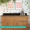 Tampo Para Balcao 120 cm Austria Preto RUDK