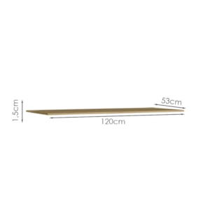 Tampo Para Balcao 120 cm Freijo KTP