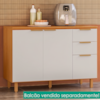 Tampo Para Balcao 120 cm MDF Bari Freijo POLIMAN