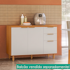 Tampo Para Balcao 120 cm MDF Bari Freijo POLIMAN