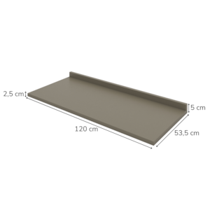 Tampo Para Balcão 120 cm MDF Connect C905 Duna Henn