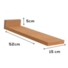 Tampo Para Balcao 15 cm MDP E600 Canela Kappesberg