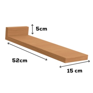 Tampo Para Balcao 15 cm MDP E600 Canela Kappesberg