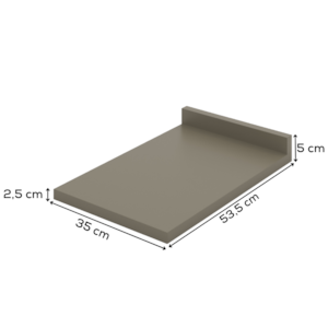 Tampo Para Balcao 35 cm MDF Connect C901 Duna Henn