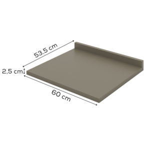 Tampo Para Balcao 60 cm MDF Connect C903 Duna Henn