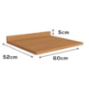 Tampo Para Balcao 60 cm MDP E603 Canela Kappesberg