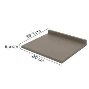 Tampo Para Balcao 80 cm MDF Connect C904 Duna Henn
