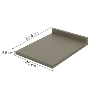 Tampo Para Balcao Balcão 40 cm MDF Connect C902 Duna Henn