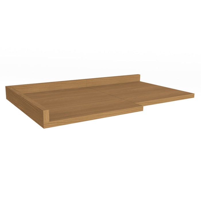 Tampo Para Balcao Canto 98 cm MDP E611 Canela Kappesberg