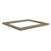Tampo Para Balcao Cooktop 60 cm MDP E604 Nogal Kappesberg