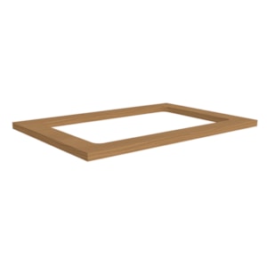 Tampo Para Balcao Cooktop 80 cm MDP E608 Canela Kappesberg