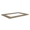 Tampo Para Balcao Cooktop 80 cm MDP E608 Nogal Kappesberg