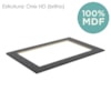 Tampo Para Balcao Cooktop 80x53cm MDF Kali 12256 Onix HD Nicioli