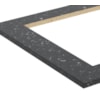 Tampo Para Balcao Cooktop 80x53cm MDF Kali 12256 Onix HD Nicioli