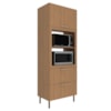 Torre Quente 1 Porta 2 Gavetas 222x80 cm CZ3142 Freijo Tecno Mobili