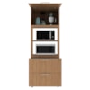 Torre Quente 1 Porta 2 Gavetas 222x80 cm CZ3142 Freijo Tecno Mobili