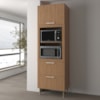 Torre Quente 1 Porta 2 Gavetas 222x80 cm CZ3142 Freijo Tecno Mobili