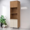 Torre Quente 2 Forno 4P 72 cm Requinte Nature Nature Areia Henn