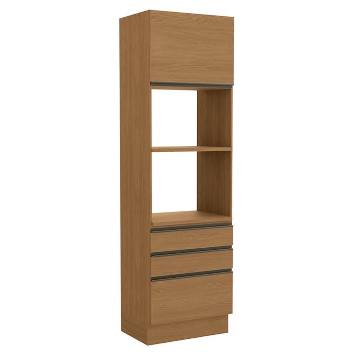 Torre Quente 2 Fornos 240x70 cm 2P 3G MDP Maxxi G750 Canela Kappesberg