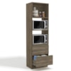 Torre Quente 2 Fornos 240x70 cm 2P 3G MDP Maxxi G750 Nogal Kappesberg