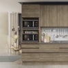 Torre Quente 2 Fornos 240x70 cm 2P 3G MDP Maxxi G750 Nogal Kappesberg