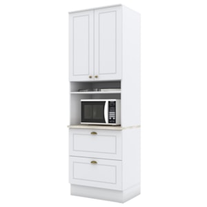 Torre Quente 2 Portas 2 Gav 72 cm C350 Americana Branco Calcare Henn Torre Quente 2 Portas 2 Gav 72 cm C350 Americana Branco Calcare Henn