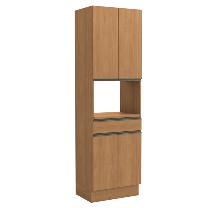 Torre Quente 240x70 cm 4P 1G MDP Maxxi G751 Canela Kappesberg