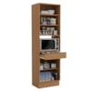 Torre Quente 240x70 cm 4P 1G MDP Maxxi G751 Canela Verde Kappesberg