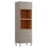Torre Quente 2P 1G 219X70 cm MDF Proenca Nogueira Nude Prime Demartez